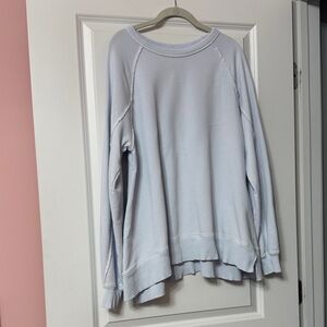 Light Blue Women's Sweatshirt from Aerie size XS
